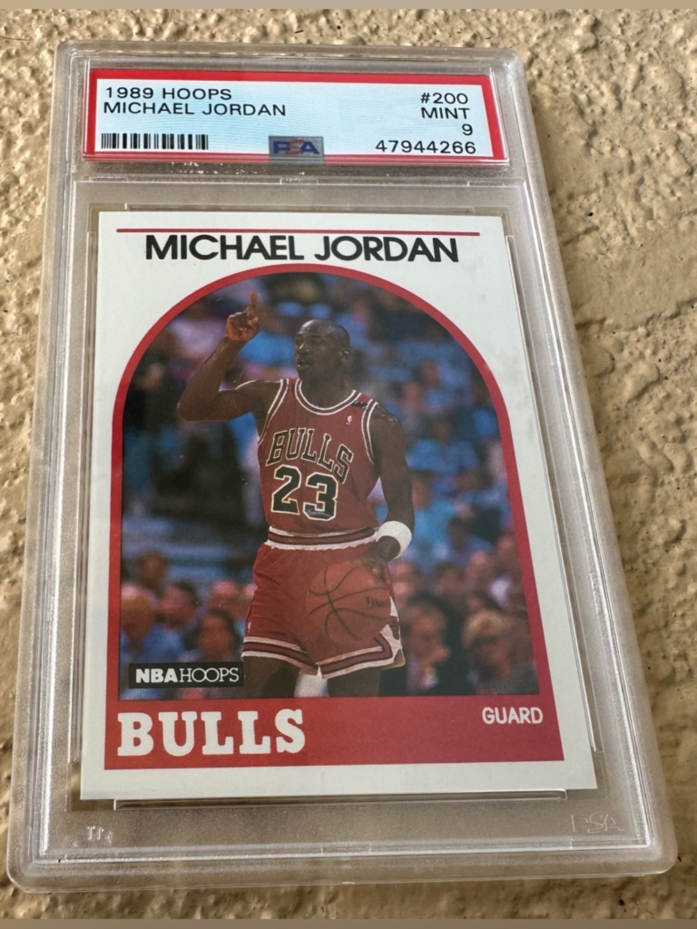 1989 Hoops Michael Jordan #200 PSA 9 Mint Chicago Bulls